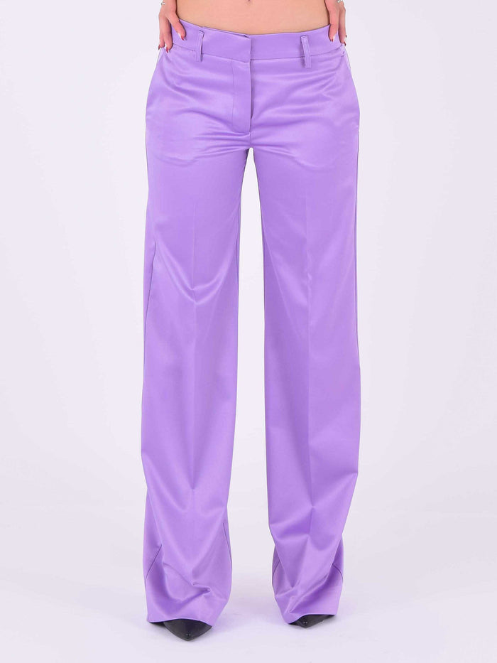 Pantalone Raso Palazzo Lilac