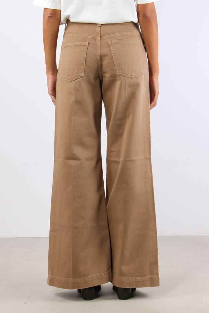 Pantalone Palazzo Bull Nocciola-4