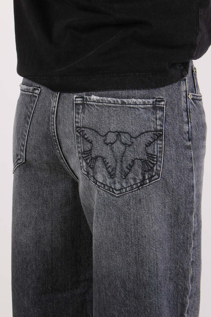 Estelle Denim Carrot Logo Tasc Denim Scuro-7