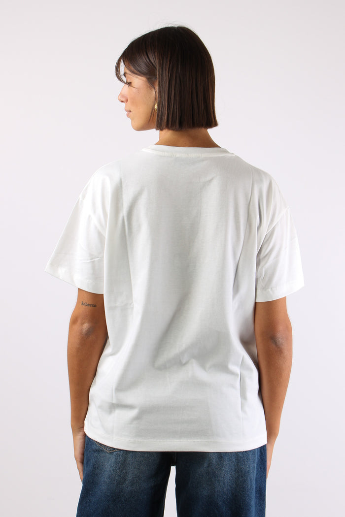 T-shirt Stampa Logo Off White-5