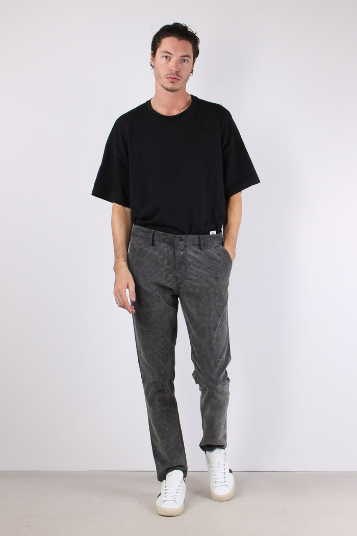 Pantalone Chino Slim Black Fade