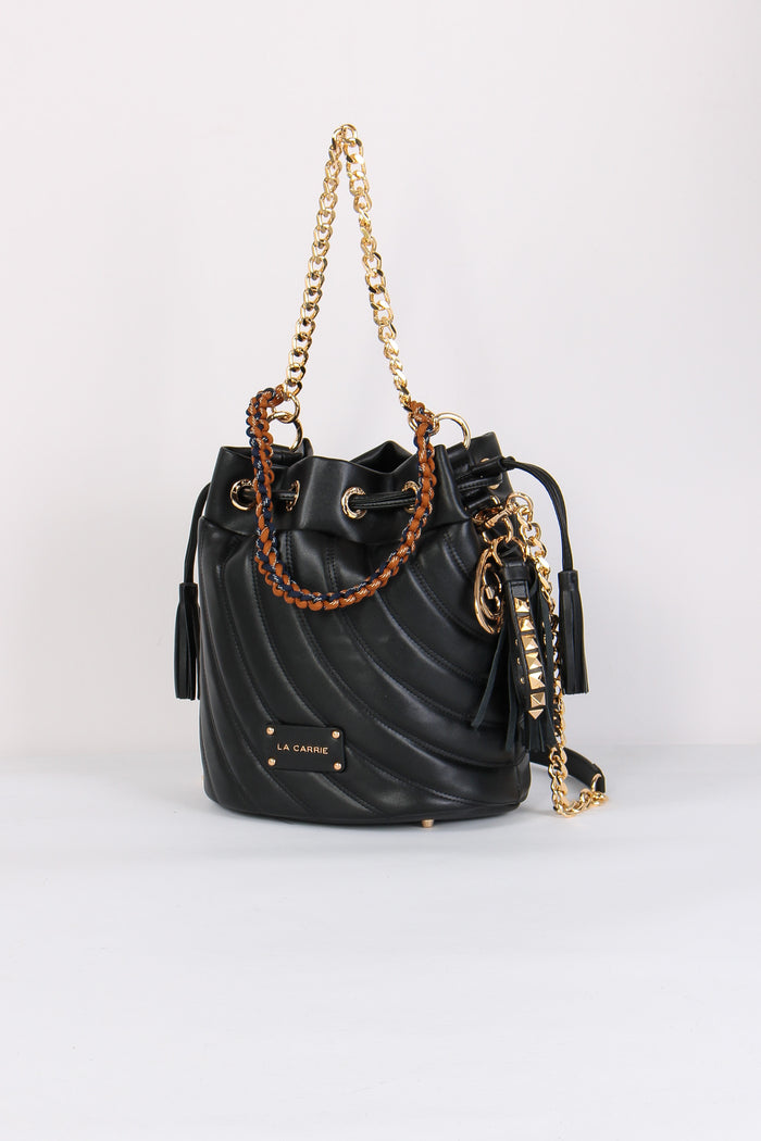 Secchiello Matelasse Black-2