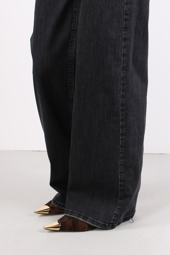Denim Palazzo Denim Black-5