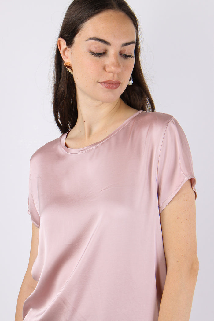 T-shirt Viscosa Stretch Cipria-10