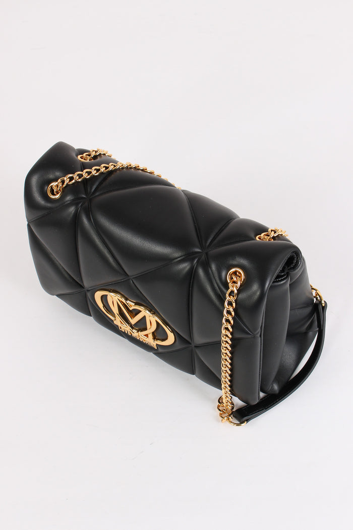 Tracolla Sali Scendi Matelasse Nero-4