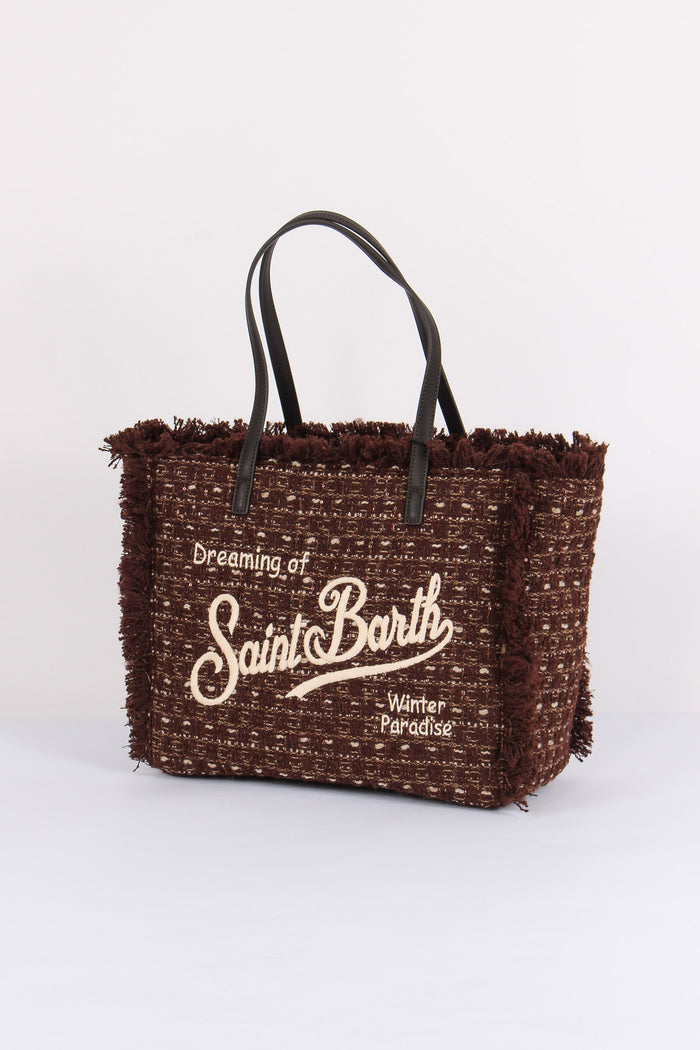 Borsa Vanity Tweed Brown-2