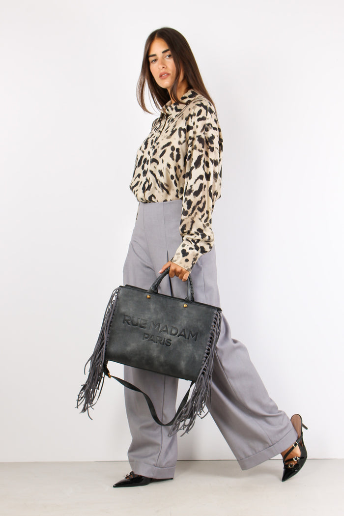 Pantalone Flanella Pences Bass Ice-5