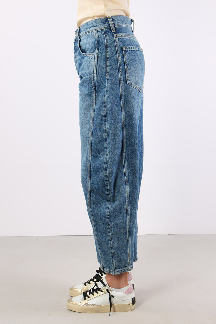 Jeans Frog Vita Bassa Denim Medio-4