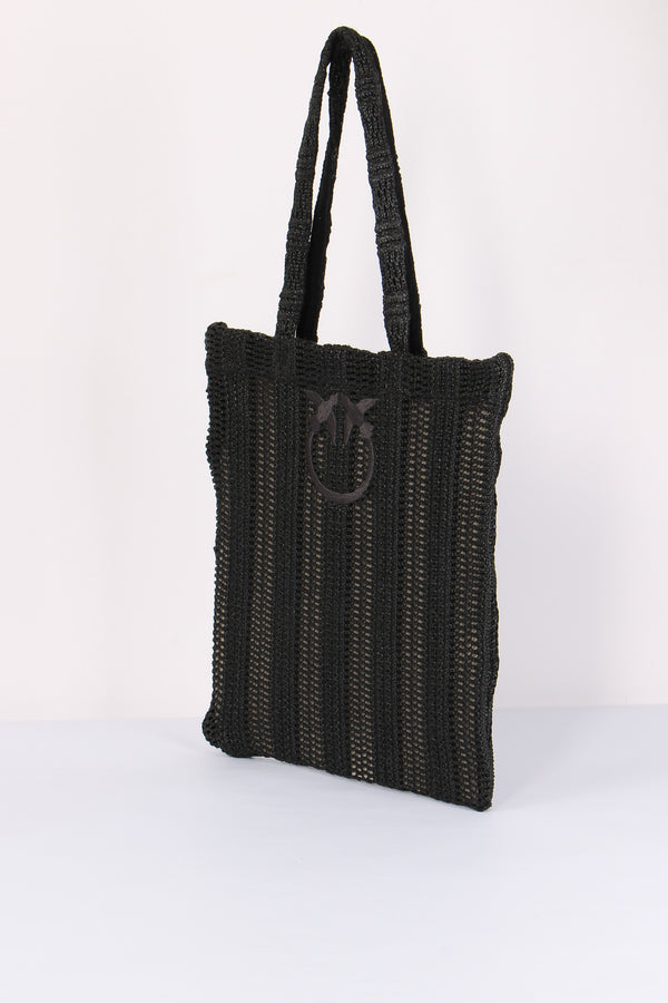 Shopping Easy Rafia Nero-2
