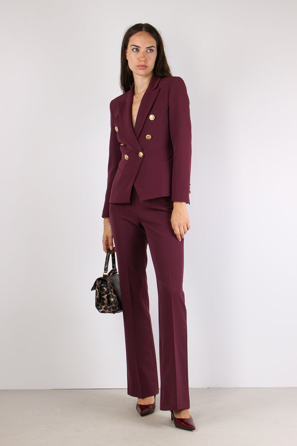 Pantalone Zampa Bordeaux