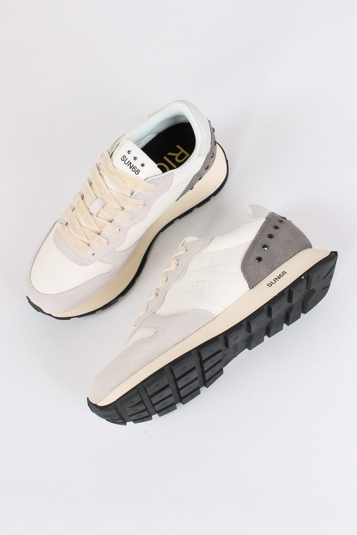 Sneaker Ally Studs Bianco-2