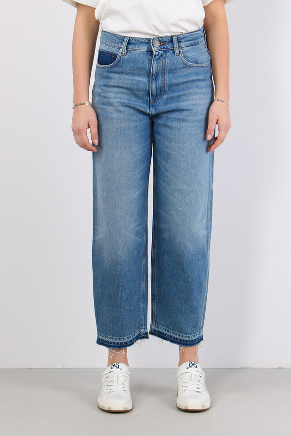 Estelle Jeans Morbido Vintage Blu Denim-2