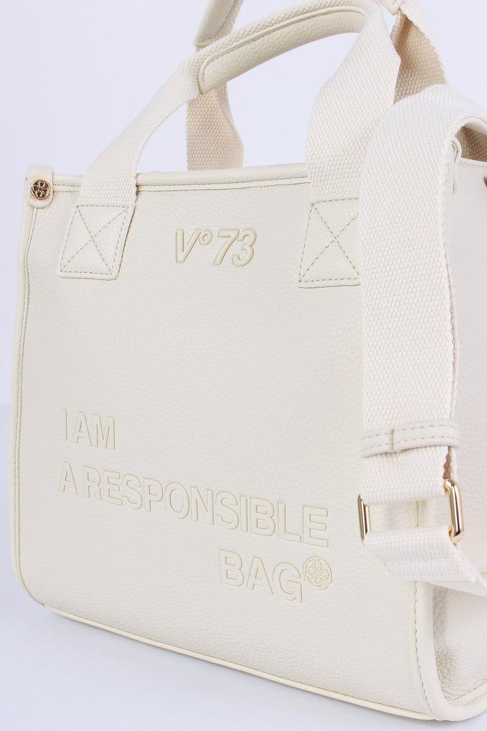 Responsability Now Mini Tote E Off White-5