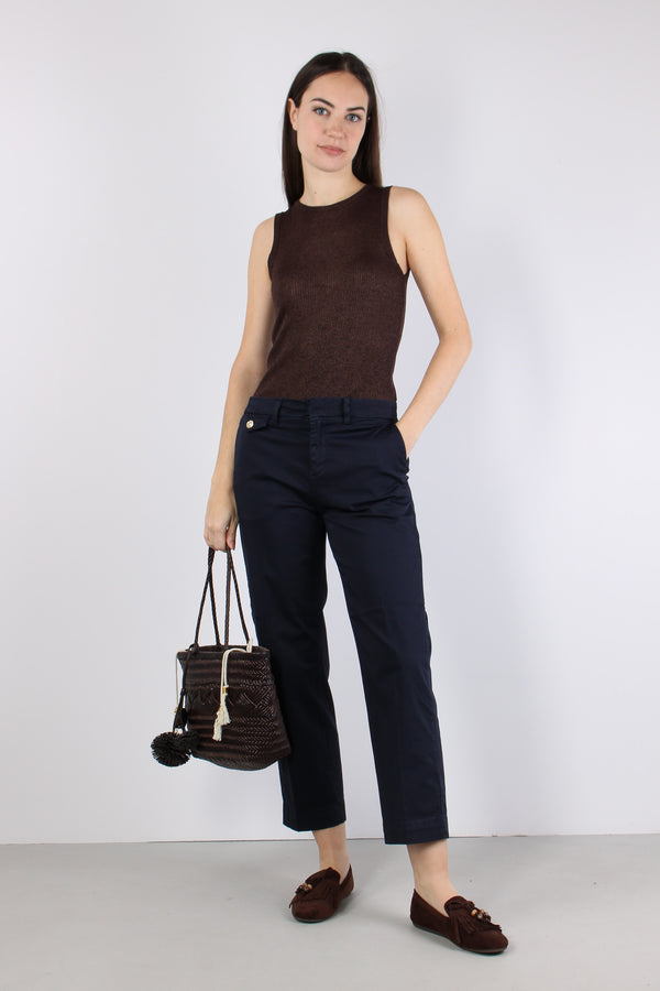Chino Pattina Gioiello Night Blu