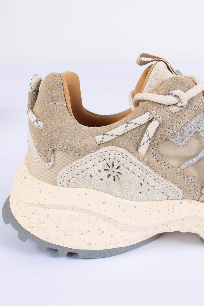 Sneakers Yamabushi Cow Suede Taupe/beige-7