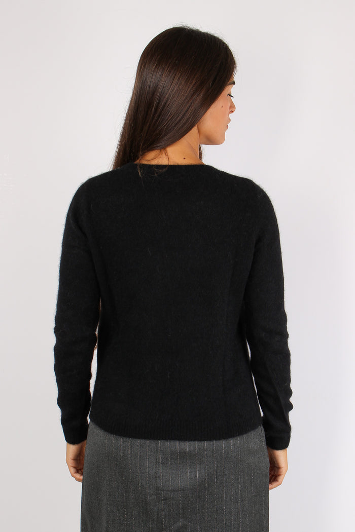 Baylees Maglia Misto Alpaca Ap Nero-4