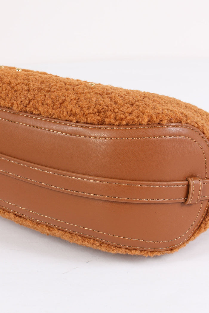 Mezza Luna Teddy Cuoio-8