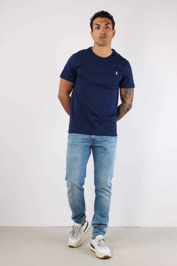 T-shirt Custom Slim Fit Newport Navy-2