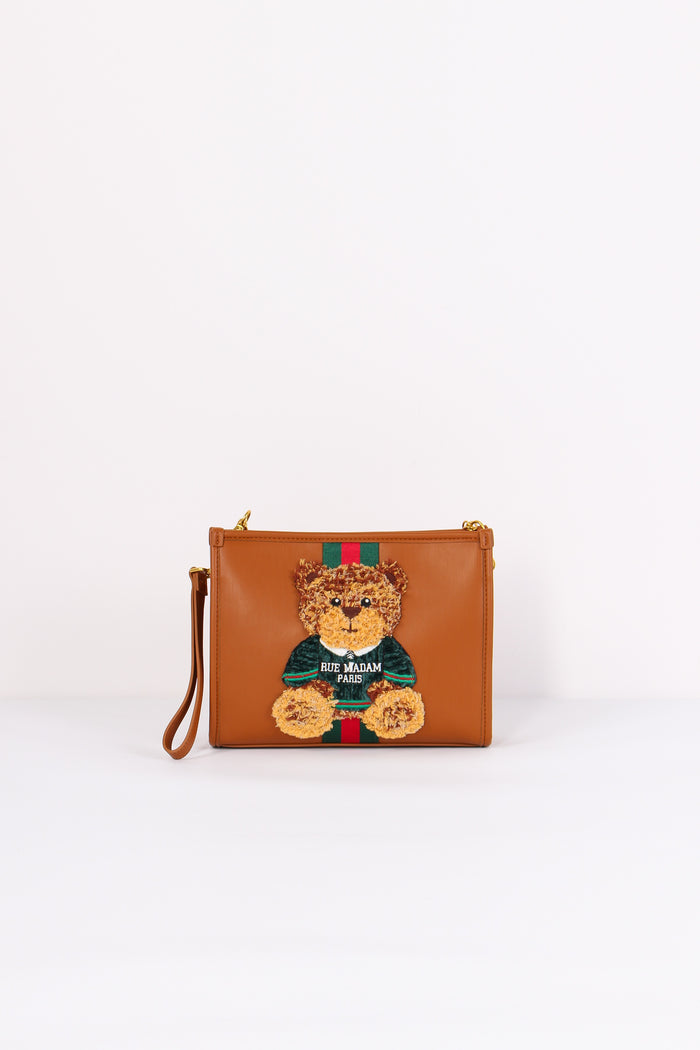 Pochette Orsetto Cognac