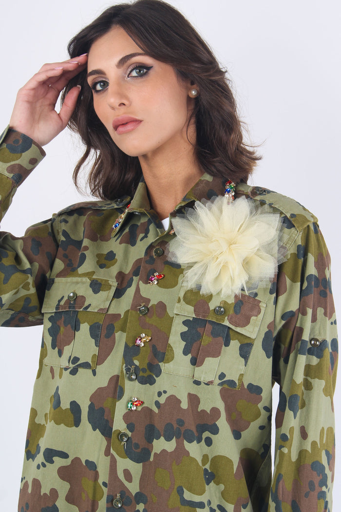Camicia Camouflage Pietre Militare-11