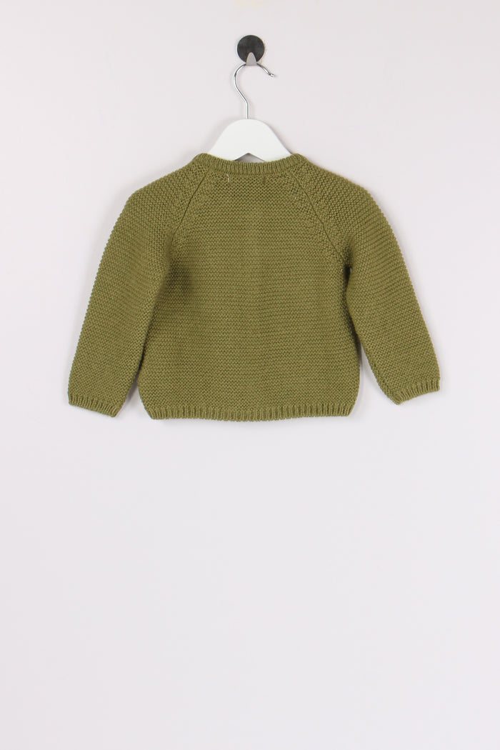 Giubbotto Lana Laccio Olive-2