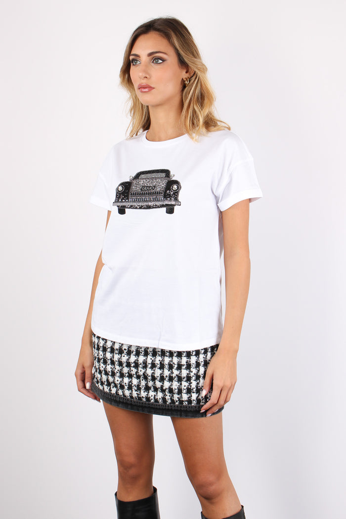 T-shirt Stampa Macchina Bco Bright Car-6