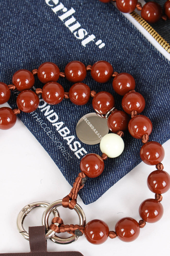 Portacellulare Perle Caramello-3