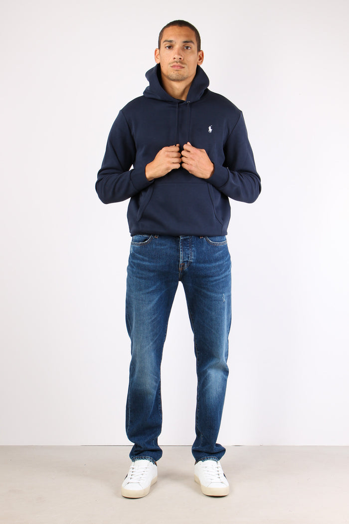 Felpa Cappuccio Aviator Navy-3