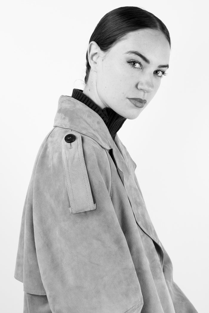 Maga Giubbotto Scamosciato Marron Glace-10