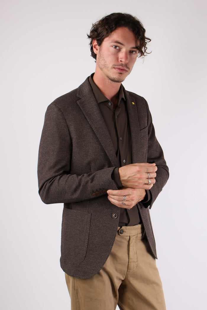 Giacca Tramata Moro-4