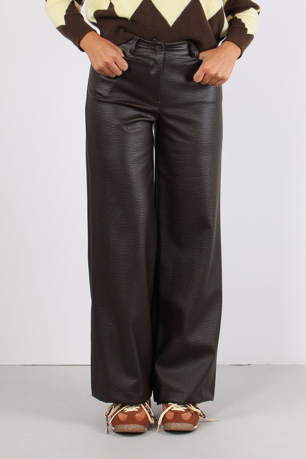 Pantalone Palazzo Pelle Martel Moro-2