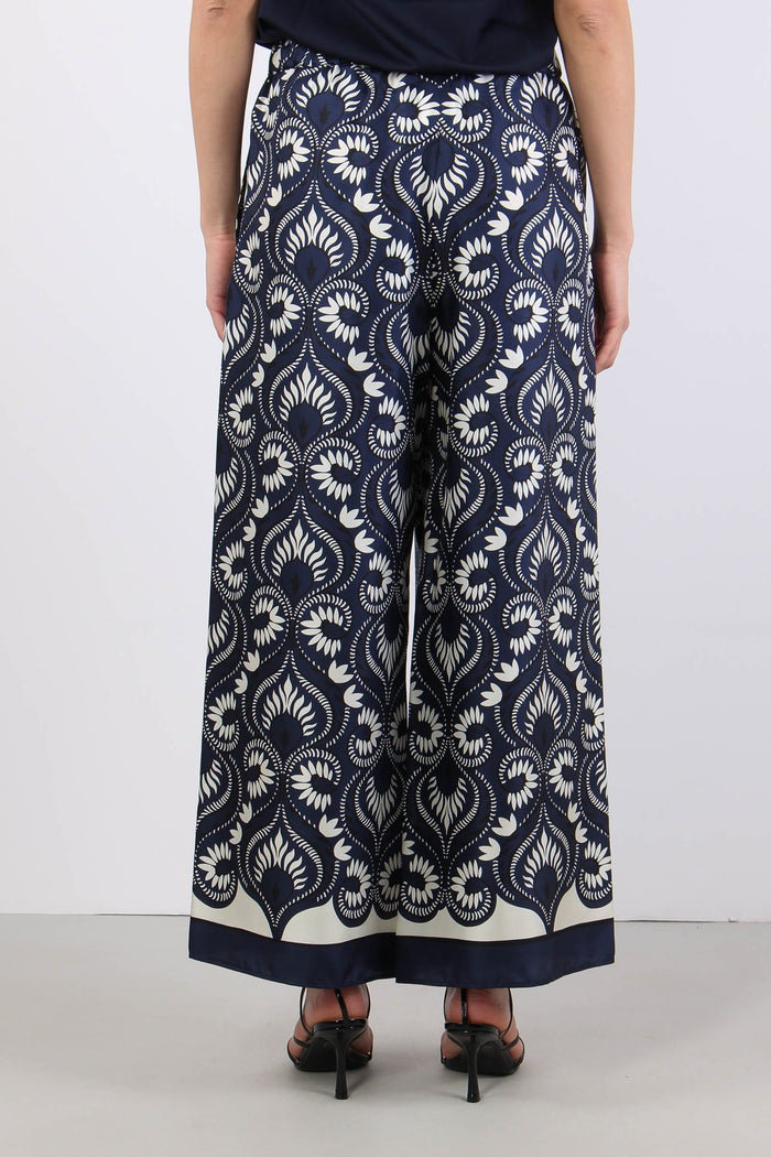 Wkdottico Pantalone Seta Fantasia Foulard Patch-4