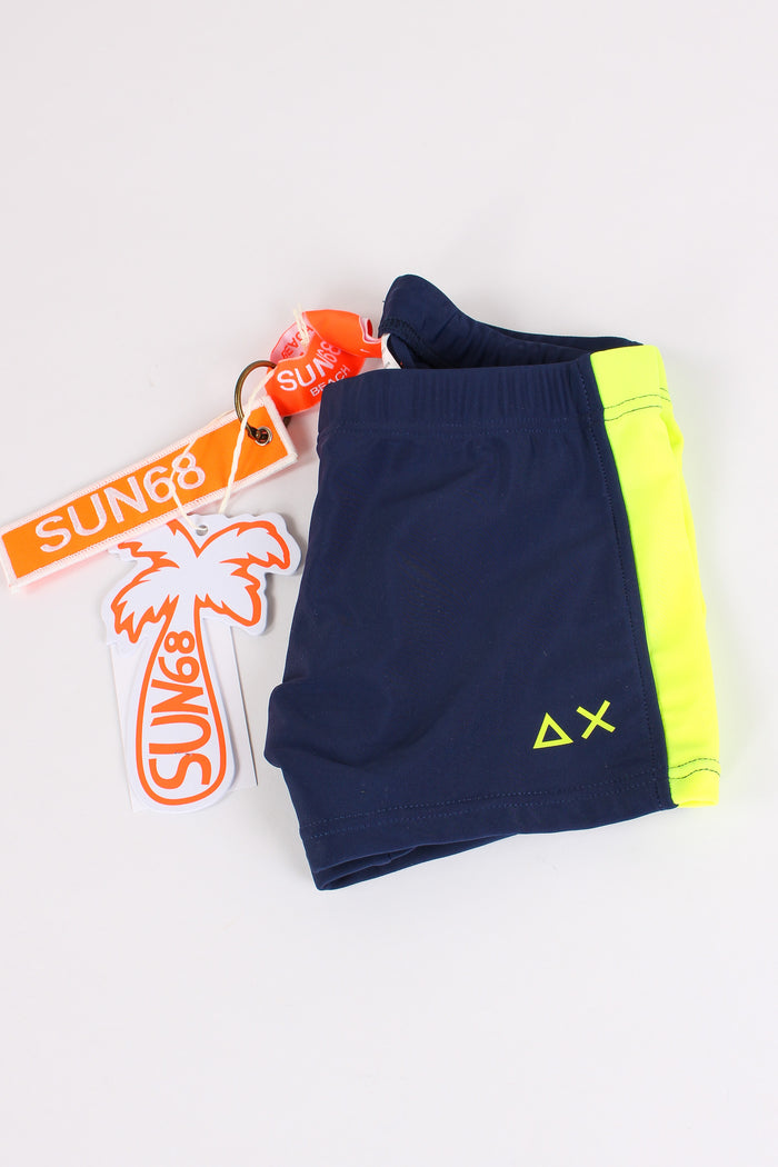 Costume Banda Fluo Navy Blue-3