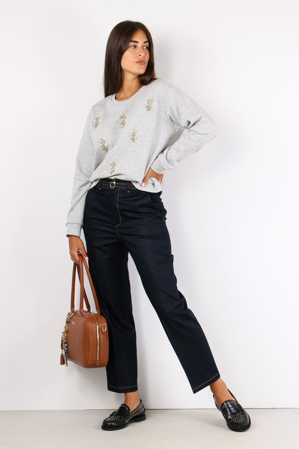 Daliberto Denim Tasca America Denim Scuro