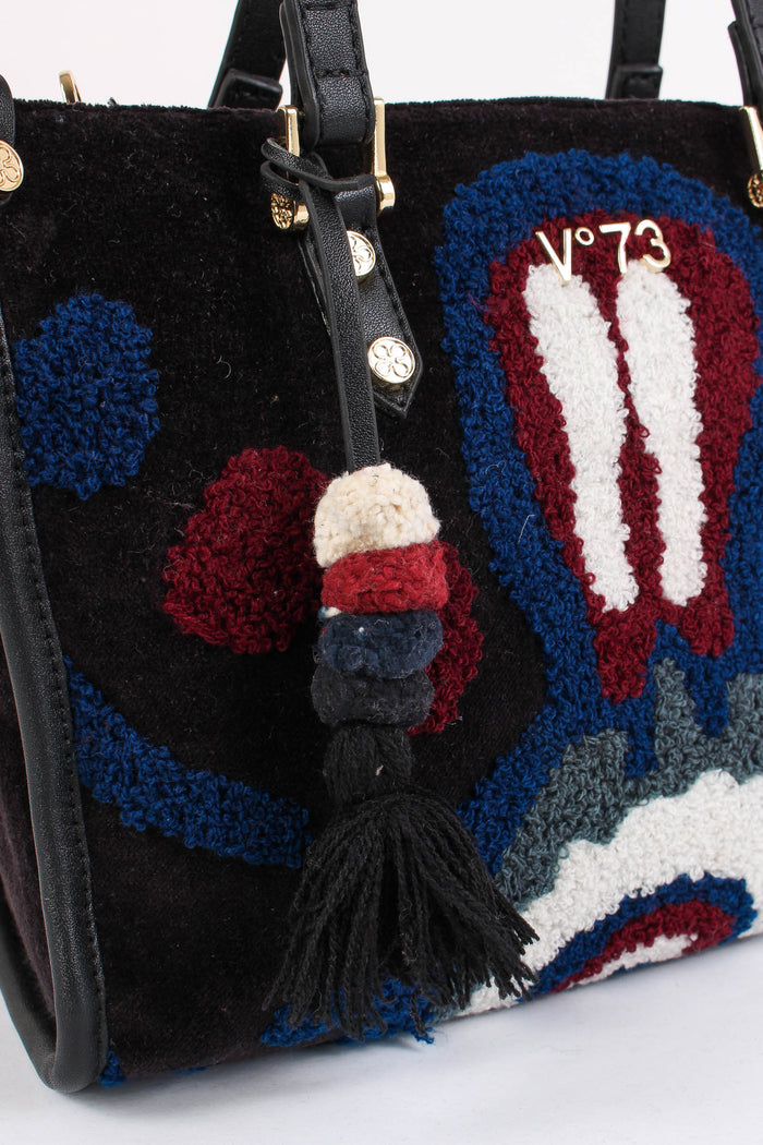 Melia Mini Shopping Multicolor Nero/multicolor-5