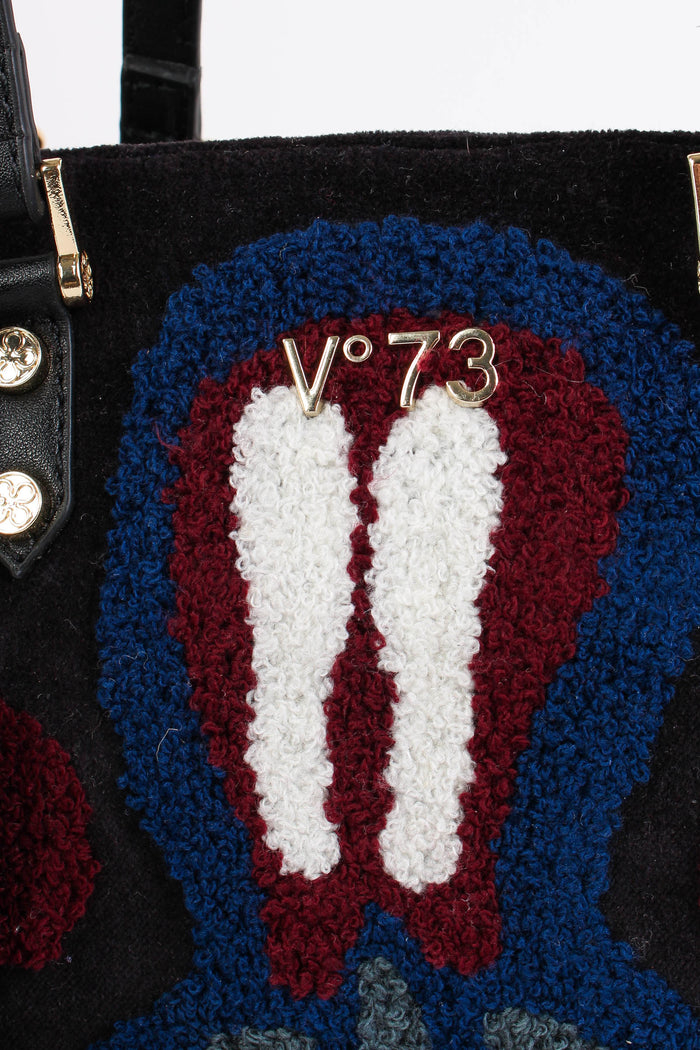 Melia Mini Shopping Multicolor Nero/multicolor-8