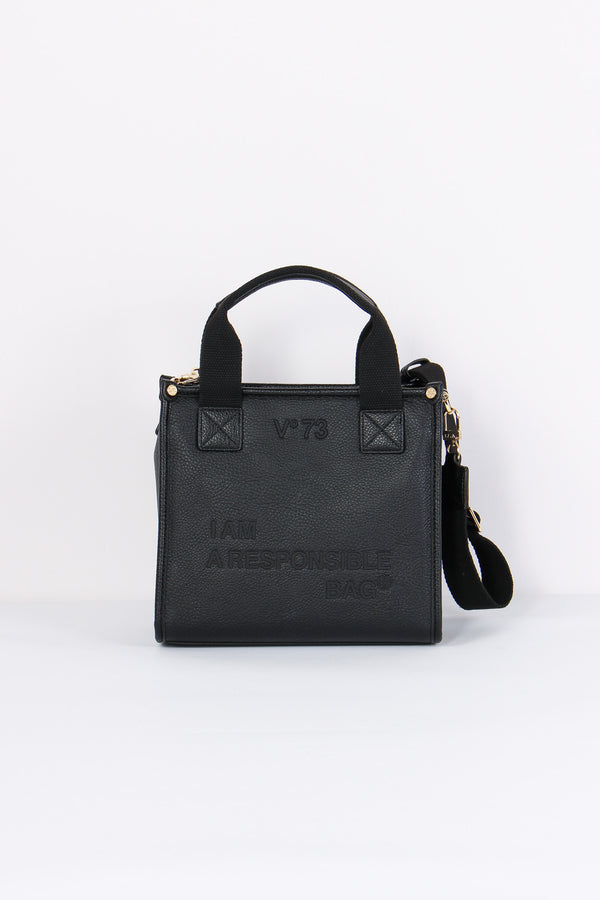 Responsibility  Tote Bag Eco Nero