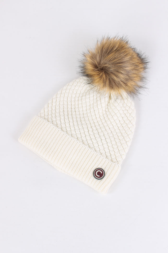 Cuffia Pon Pon Bianco-2