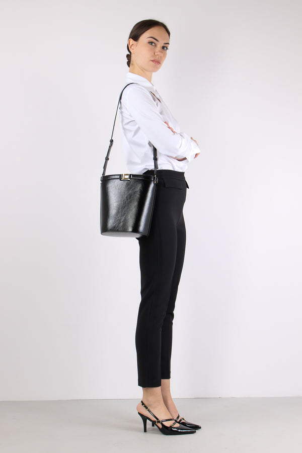 Pantalone Sigaretta Essensial Nero