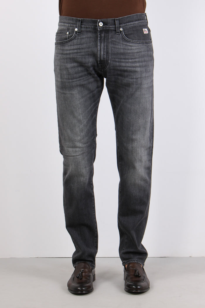 Denim Regular Slim Fit Denim Black-2