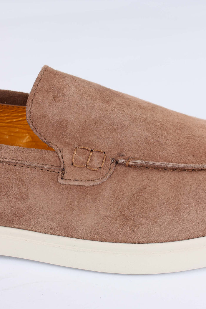 Mocassino Scamosciato Beige-8