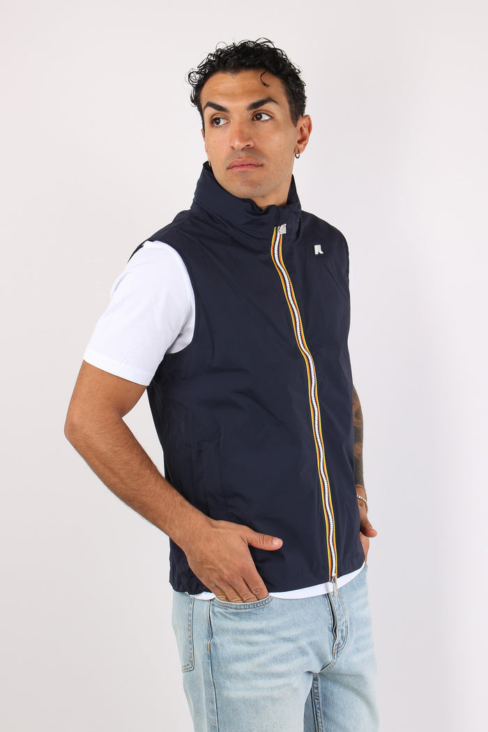 Gilet Nylon Jersey Blue Depth-6