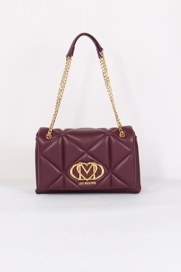 Tracolla Sali Scendi Matelasse Vino