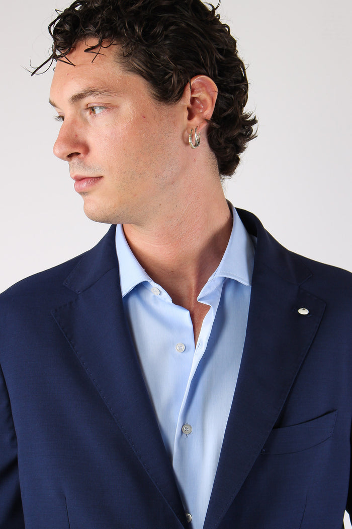 Giacca Drop Sette Blu-7