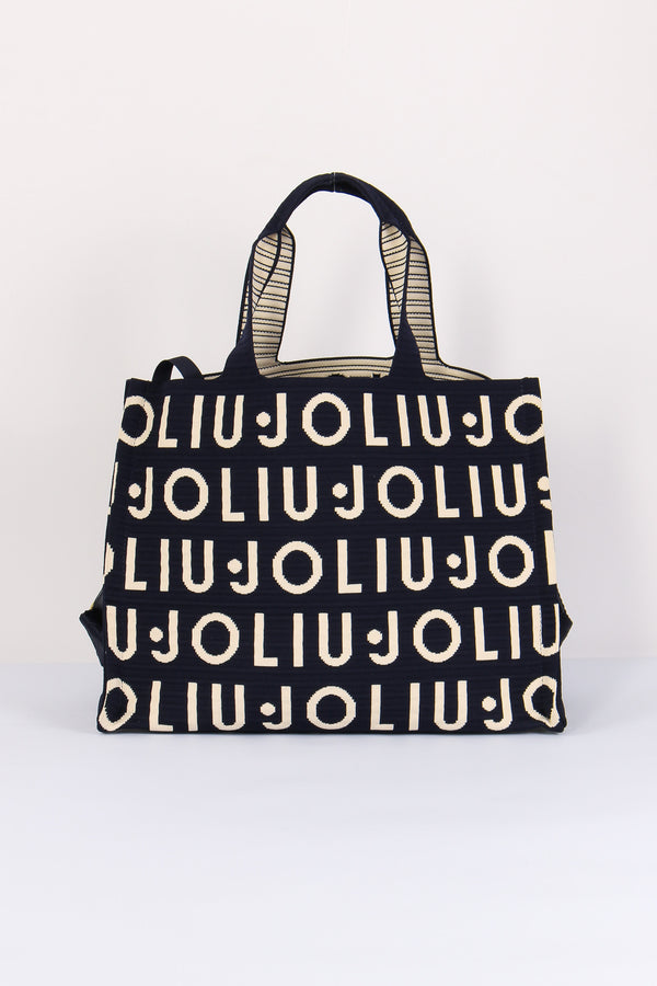 Shopping Knitted Logo Blue Sky