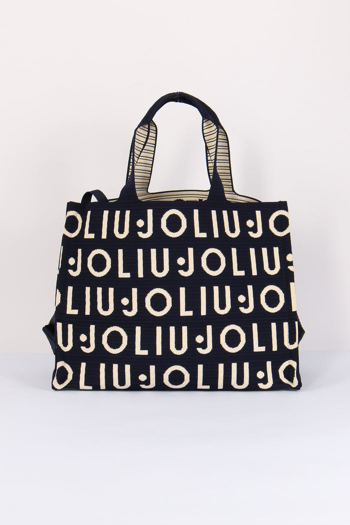 Shopping Knitted Logo Blue Sky