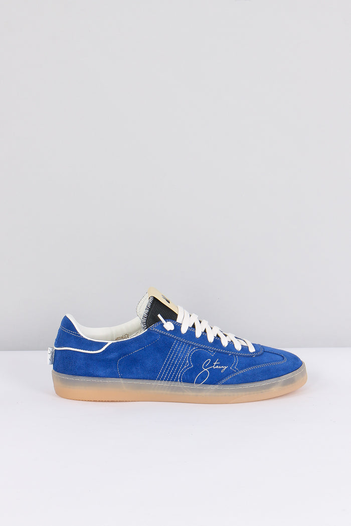 Sneakers Scamosciata Impunture Contr Blue Royal