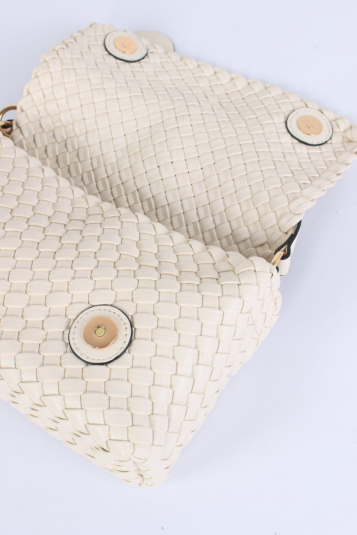 Pochette1 Manico Intreccio Avorio-7
