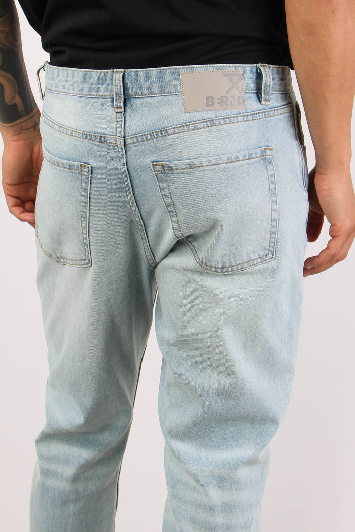 Jeans Cropped Denim Chiaro-7