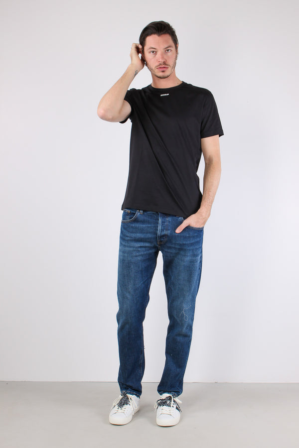 T-shirt Logo Scritta Nero